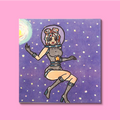 Space Girl Right (Print)