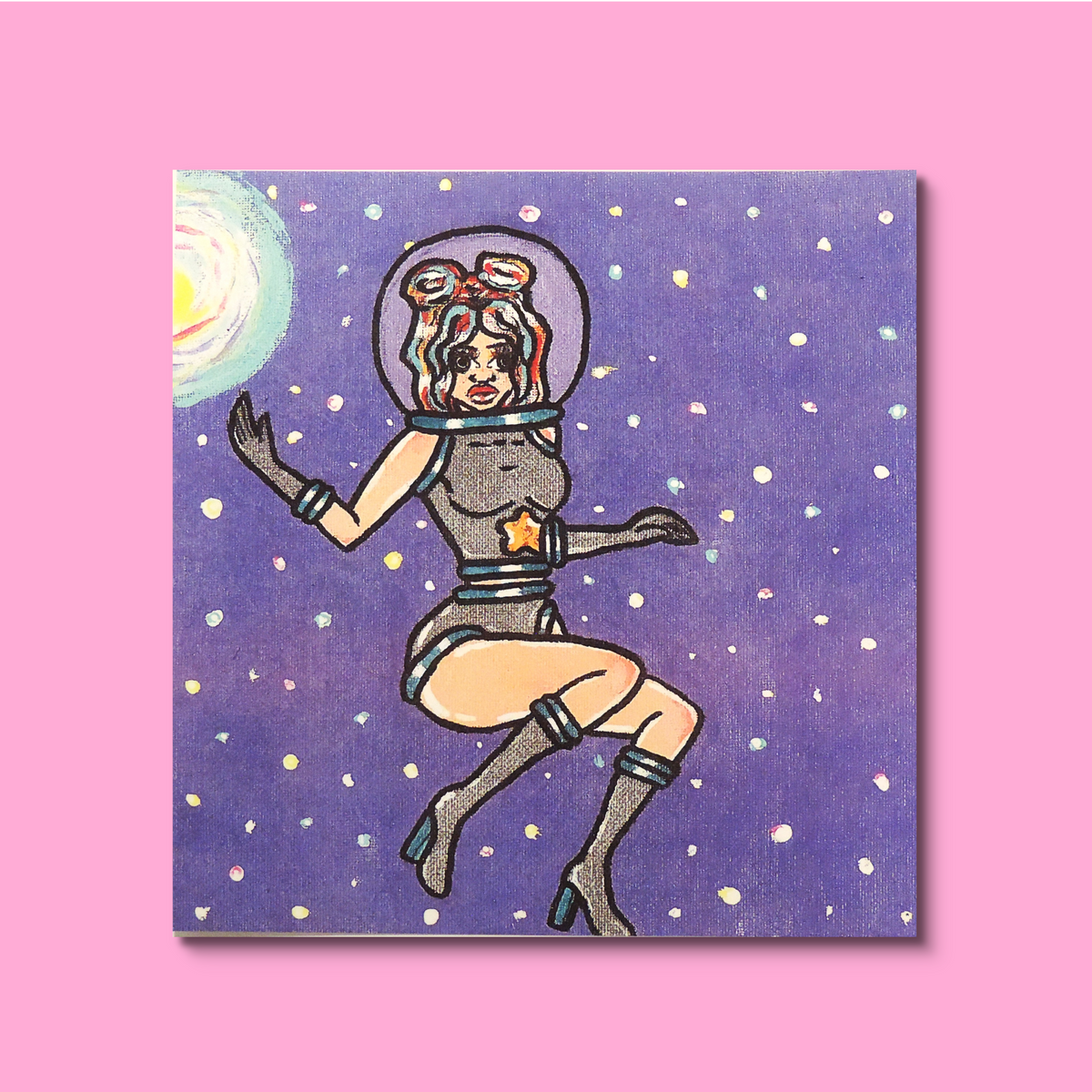 Space Girl Right (Print)